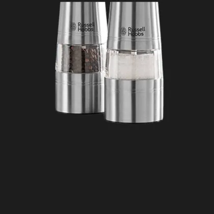 Мельницы для соли и перца Russell Hobbs ААх4 2шт стальные