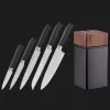 Набор ножей с блоком Ardesto Black Mars 6 предметов, дерево
