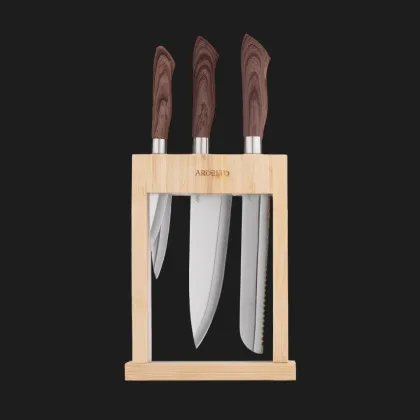 Набор ножей с блоком Ardesto Midori 6 предметов, бамбук