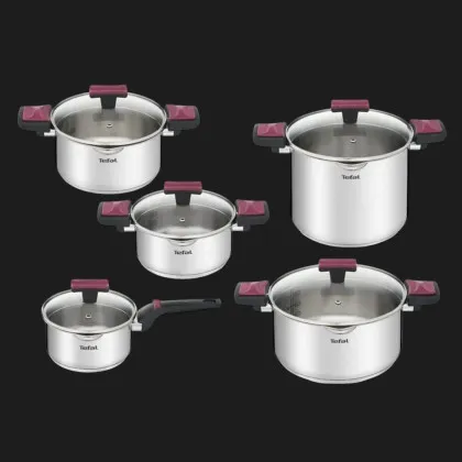 Набор посуды Tefal Cook&Clip 10 предметов