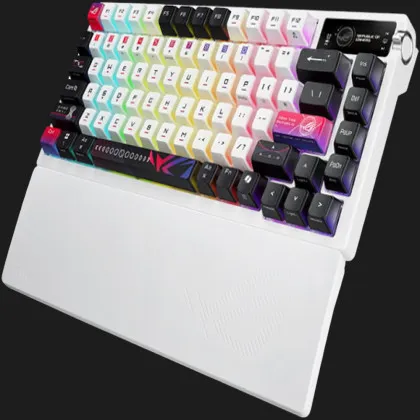 Клавиатура ASUS ROG Azoth X NX Snow V2 EN PBT (White) (UA)