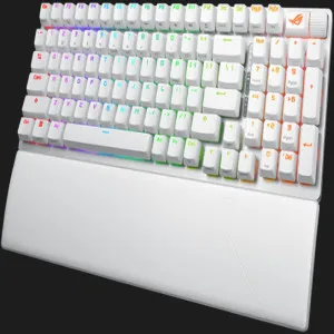 Клавіатура ASUS ROG Strix Scope II 96 Wireless NX Snow EN PBT (White) (UA)