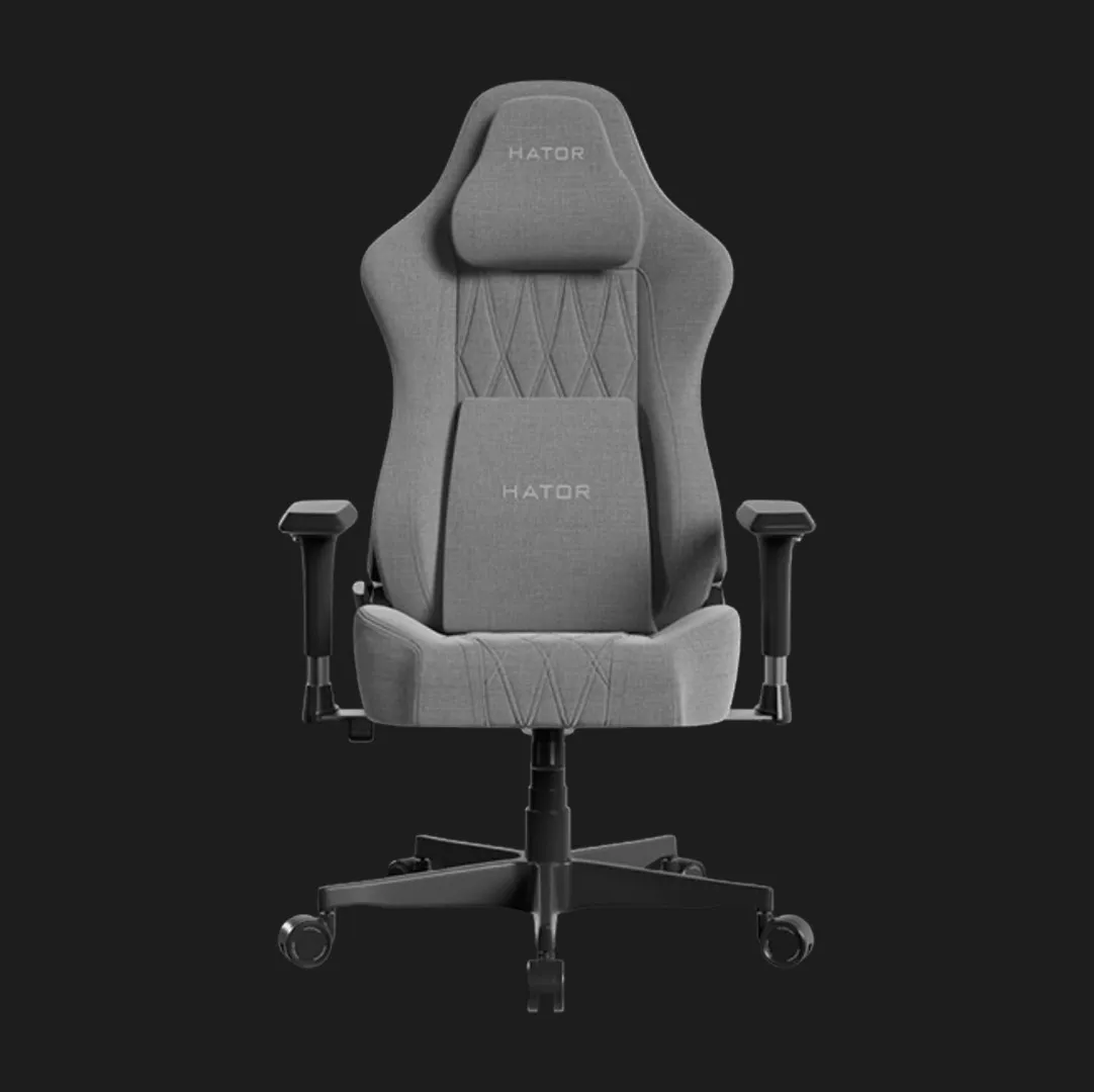 Крісло для геймерів HATOR Darkside 3L Fabric (HTC3016L) (Gray) (UA)