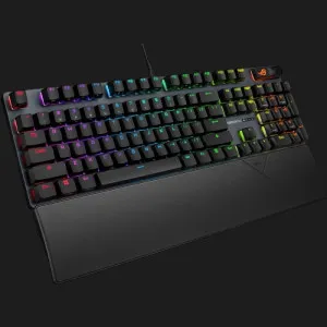 Клавіатура ASUS ROG Strix Scope II X NX Snow V2 EN PBT (Black) (UA)