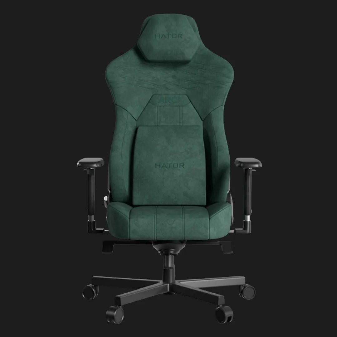 Крісло для геймерів HATOR Arc 3 XL Velour (HTC3440XL) (Emerald) (UA)