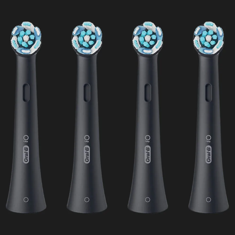 Насадка для зубної щітки Braun Oral-B iO RB CBF-4 Ultimate Clean (Black)