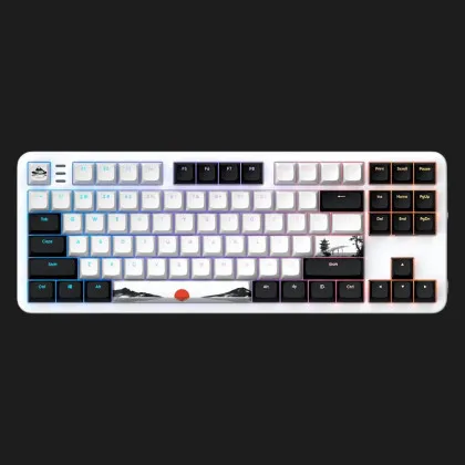 Клавіатура ігрова Dark Project ALU87 Fuji II Mechanical (Black/White) (DPKB_FUJI_87_ANSI) (UA)