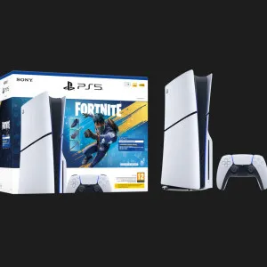 Ігрова приставка Sony PlayStation 5 Slim (Blu-Ray) (Fortnite Flowering Chaos Bundle) (1TB) в Бродах