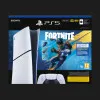 Ігрова приставка Sony PlayStation 5 Slim (Digital Edition) (Fortnite Flowering Chaos Bundle) (825GB) (UA)