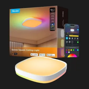 Світильник стельовий Govee H60A4 30cm Smart Square Ceiling Light (H80A4C01) в Чернівцях