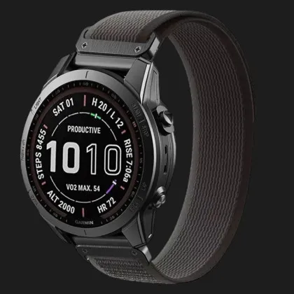 Ремінець Nylon Strap для Garmin 20 mm (Black) в Чернігові
