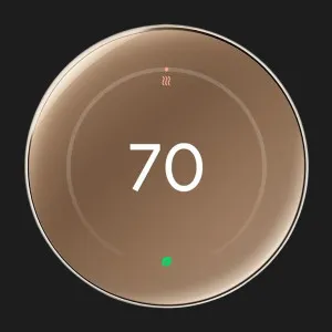 Термостат Google Nest Learning Thermostat (4th Gen, 2024) (Polished Gold) (EU) в Сваляві