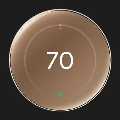 Термостат Google Nest Learning Thermostat (4th Gen, 2024) (Polished Gold) (EU) в Ковелі