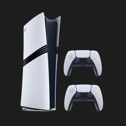 Ігрова приставка Sony PlayStation 5 Pro (2TB) + Dualsense White