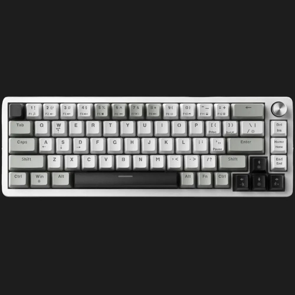 Ігрова клавіатура Gamepro Genesis Silverlight (MK116) (White) (UA)