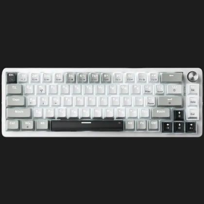 Ігрова клавіатура Gamepro Genesis  Silverlight (MK116) (White) (UA)