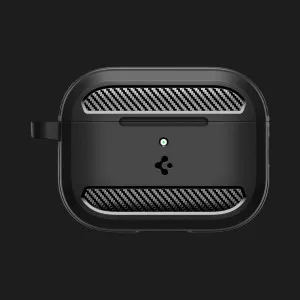 Чехол Spigen Rugged Armor для AirPods Pro 3 (Matte Black) в Сваляве