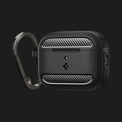 Чохол Spigen Rugged Armor для AirPods Pro 3 (Matte Black) в Броварах