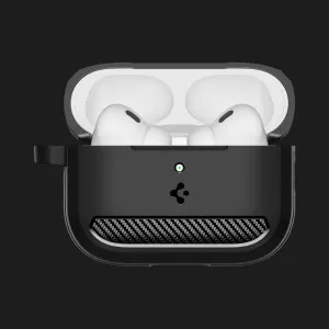 Чехол Spigen Rugged Armor для AirPods Pro 3 (Matte Black) в Сваляве