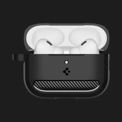 Чохол Spigen Rugged Armor для AirPods Pro 3 (Matte Black) в Броварах