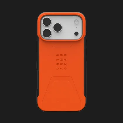 Чохол UAG Civilian Magsafe для iPhone 17 Pro Max (Orange)