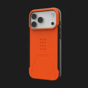 Чохол UAG Civilian Magsafe для iPhone 17 Pro Max (Orange) в Хмельницькому