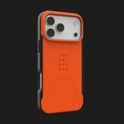 Чохол UAG Civilian Magsafe для iPhone 17 Pro Max (Orange)