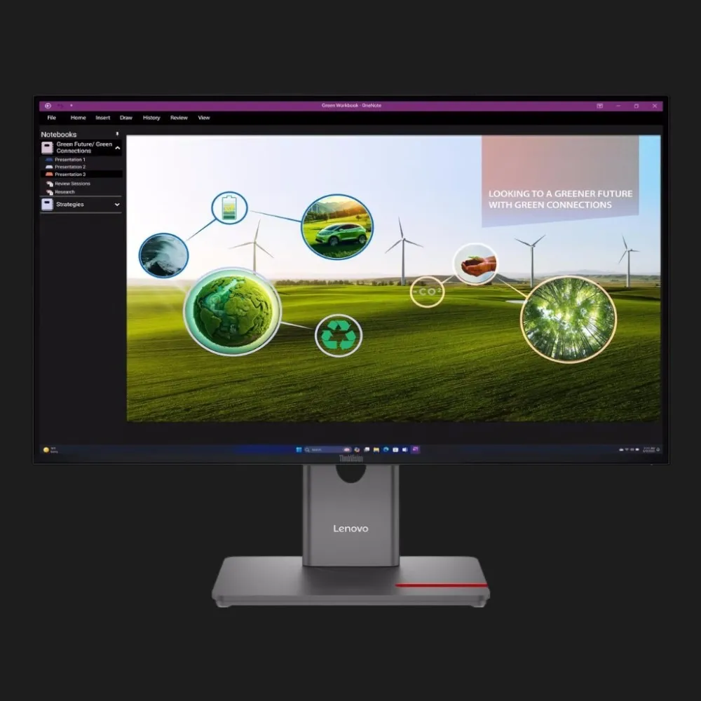 Монітор Lenovo 27" P27q-40 IPS 120Hz 64A7GAT6UA (UA)