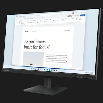 Монитор Lenovo 23.8" L24-4e IPS 100Hz 68C2KAC1UA (UA)