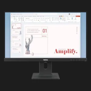 Монітор Lenovo 23.8" ThinkVision E24-40 IPS 100Hz 64BAMAT1UA (Raven Black) (UA)