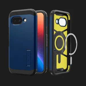 Чехол Spigen Tough Armor MagSafe для Google Pixel 9а (Navy Blue) в Белой Церкви