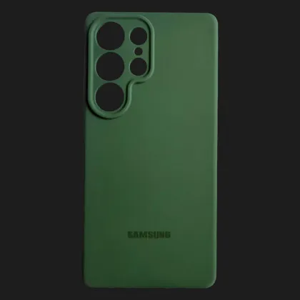Чехол Samsung Silicone Case Original Assembly для Samsung S25 Ultra (Dark Green) в Киеве
