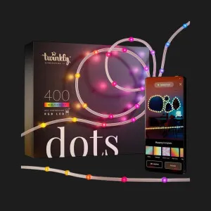 Гирлянда Smart LED Twinkly Dots Lights RGB 400 IP44 20м в Александрии
