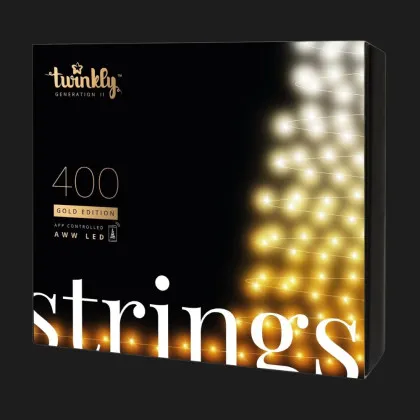 Гірлянда Smart LED Twinkly Strings AWW 400 IP44 32м в Ковелі