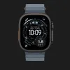 Ремінець Apple Ocean Band для Apple Watch 44/45/46/49 mm (Anchor Blue - Black Titanium)