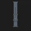 Ремінець Apple Ocean Band для Apple Watch 44/45/46/49 mm (Anchor Blue - Natural Titanium)