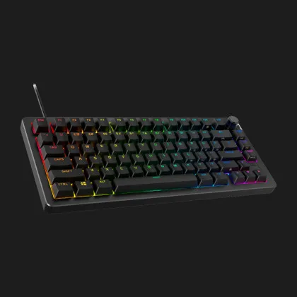 Клавіатура HyperX Alloy Rise 75 PBT HX Red USB (Black) (EU) в Нововолинську