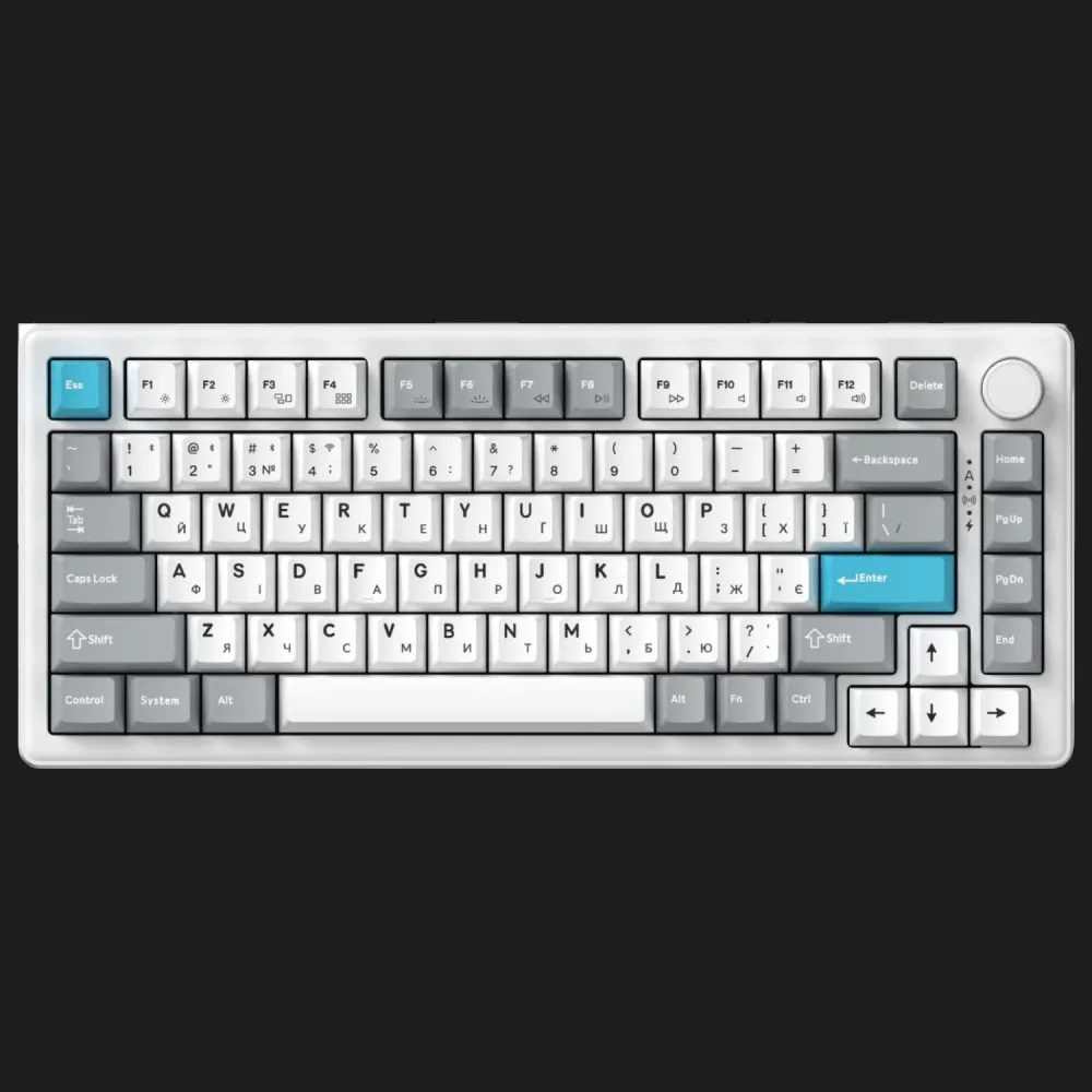 Клавіатура GamePro Asgard Yord (MK266WH) (White) (UA)