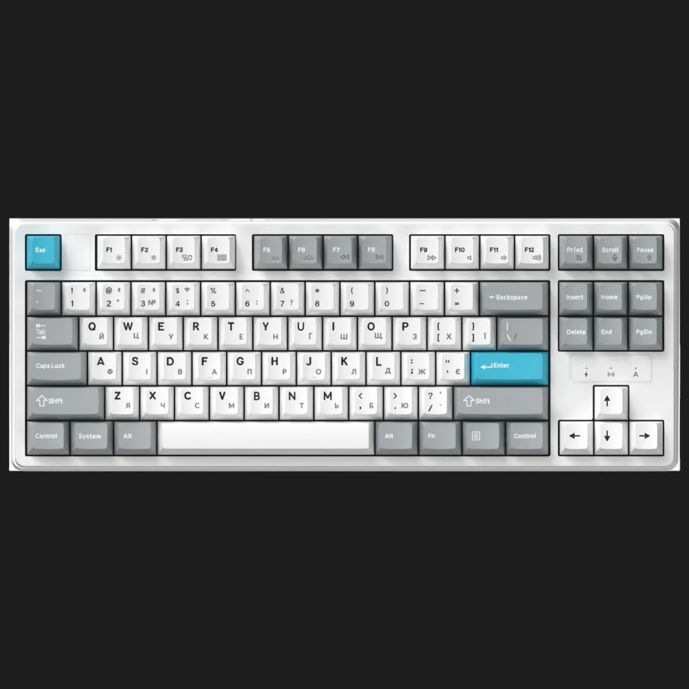 Клавіатура GamePro Asgard Ragnar (MK285WH) (White) (UA)
