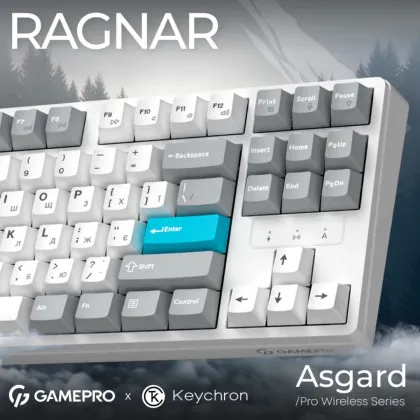 Клавиатура GamePro Asgard Ragnar (MK285WH) (White) (UA) в Белой Церкви