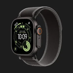 б/у Apple Watch Ultra 3 GPS + LTE, 49mm Black Titanium Case with Black/Charcoal Trail Loop - M/L (MF1H4) (Хорошее состояние)