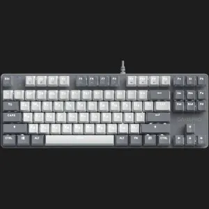 Клавіатура GamePro Genesis Metallic 87% Red switches (Gray) (UA) в Бродах