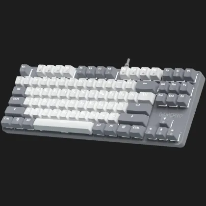 Клавиатура GamePro Genesis Metallic 87% Red switches (Gray) (UA) в Белой Церкви