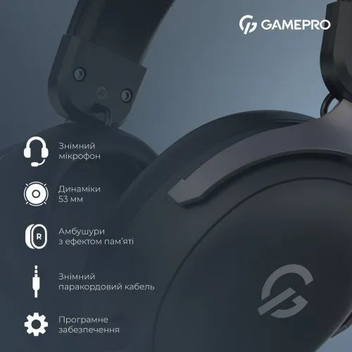 Гарнитура GamePro Asgard Freya (Black) (UA) 