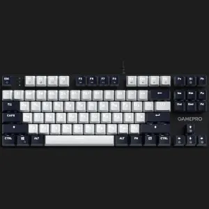 Клавіатура GamePro Genesis Metallic 87% Red switches (Black) (UA) в Бродах