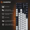 Клавиатура GamePro Genesis Metallic 87% Red switches (Black) (UA)
