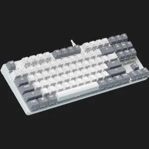 Клавіатура GamePro Genesis Metallic 87% Red switches (White) (UA) в Бродах