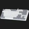 Клавиатура GamePro Genesis Metallic 87% Red switches (White) (UA)