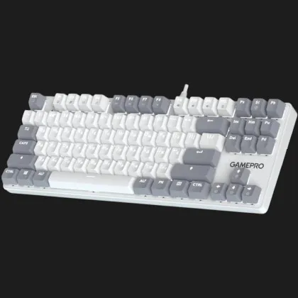 Клавиатура GamePro Genesis Metallic 87% Red switches (White) (UA) в Белой Церкви