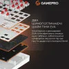 Клавиатура GamePro Genesis Metallic 87% Red switches (White) (UA)